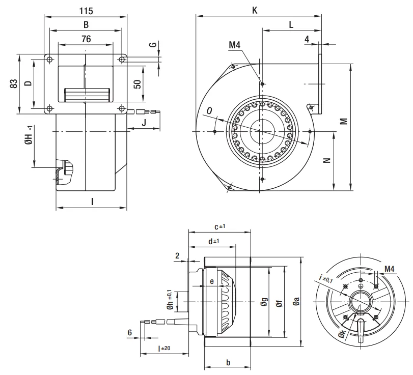 Габаритные размеры R2E108-AG63-05 Габаритные размеры R2E108-AG63-05