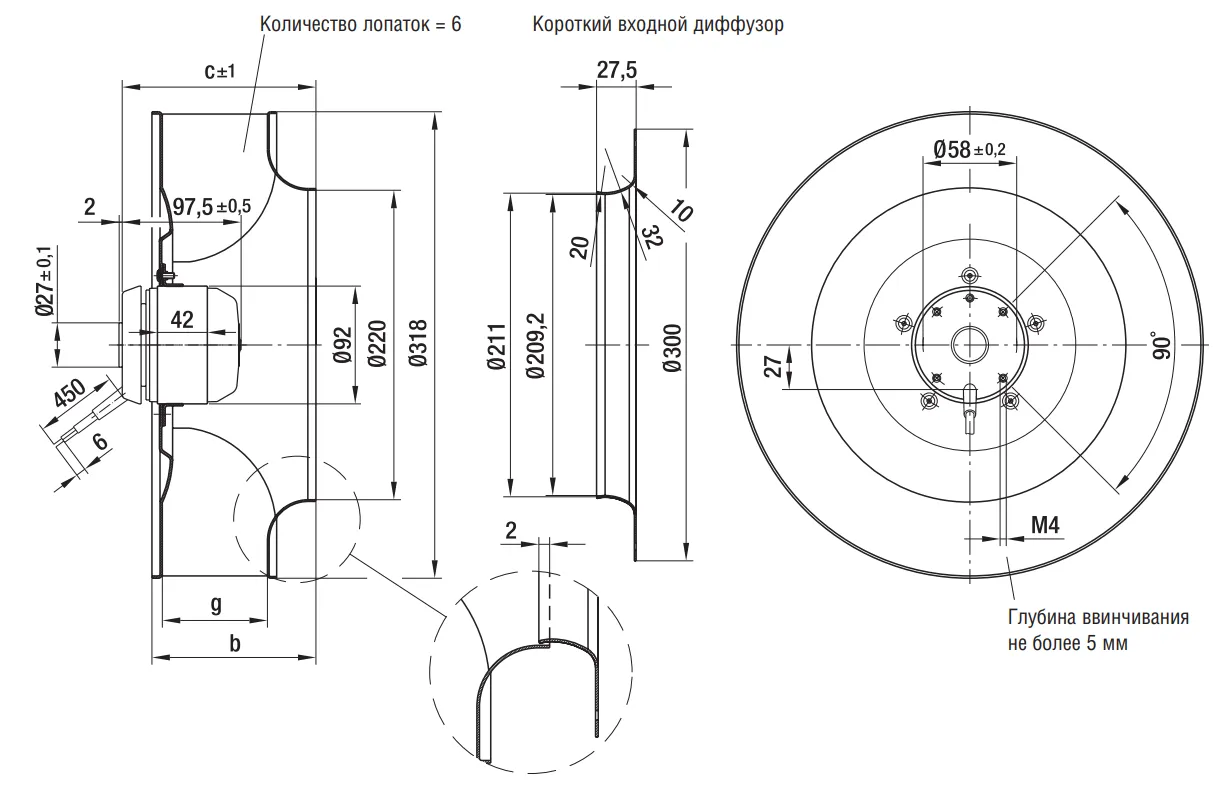 Габаритные размеры R4E310-AS06-01 Габаритные размеры R4E310-AS06-01