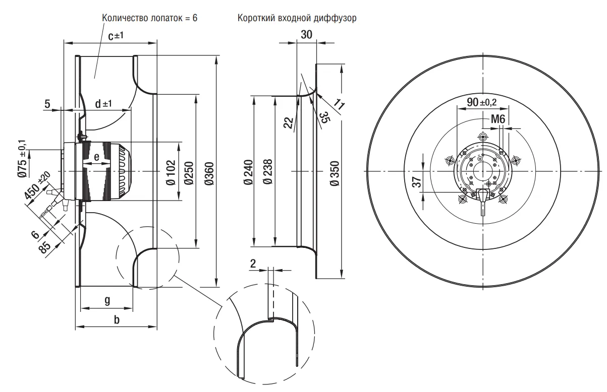 Габаритные размеры R4E355-AL02-05 Габаритные размеры R4E355-AL02-05