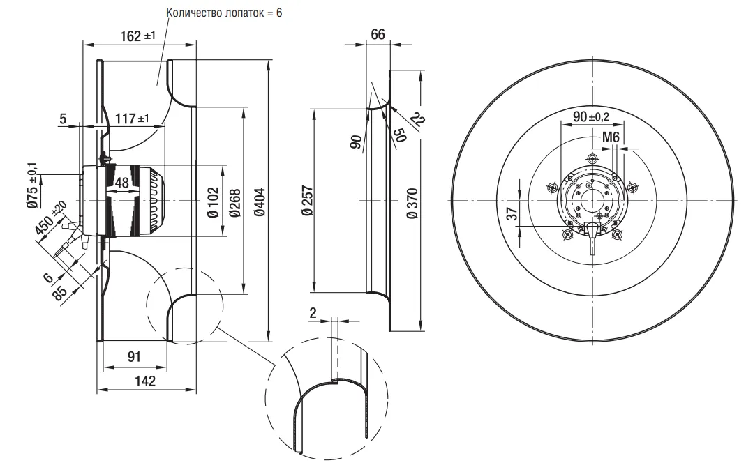Габаритные размеры R4E400-AB23-05