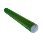 Окрашенный круглый воздуховод 140 мм (Зеленый)