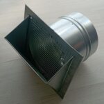 Выход стенной стальной 100 мм (RAL) c обратным клапаном — изображение 8