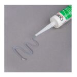 Герметик Quelid силиконовый универсальный для швов и стыков прозрачный (300 мл) — изображение 7