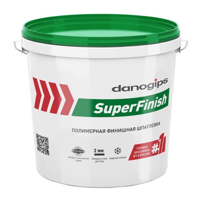 Шпаклевка Danogips SuperFinish готовая (5 кг) — изображение 2
