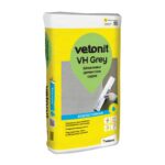 Шпаклевка цементная финишная Vetonit VH серая, 20 кг — изображение 2