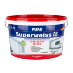 Краска интерьерная супербелая Pufas Superweiss (10 л)