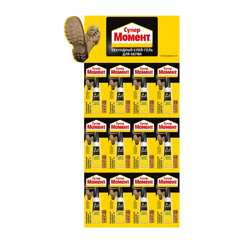 14586 Клей обувной Супер Момент (3 г) — изображение 1