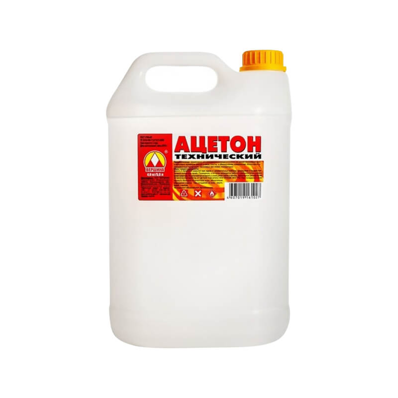 17103 Ацетон технический Вершина (5 л) — изображение 1