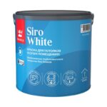 Краска для потолка Tikkurila Siro White основа А глубокоматовая (2,7 л)
