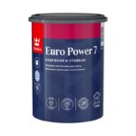 Краска моющаяся Tikkurila Euro Power 7 основа А матовая (0,9 л)