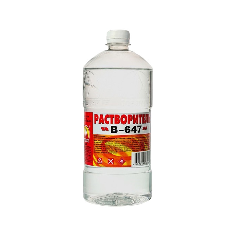19845 Растворитель Вершина В-647 (1 л) — изображение 1