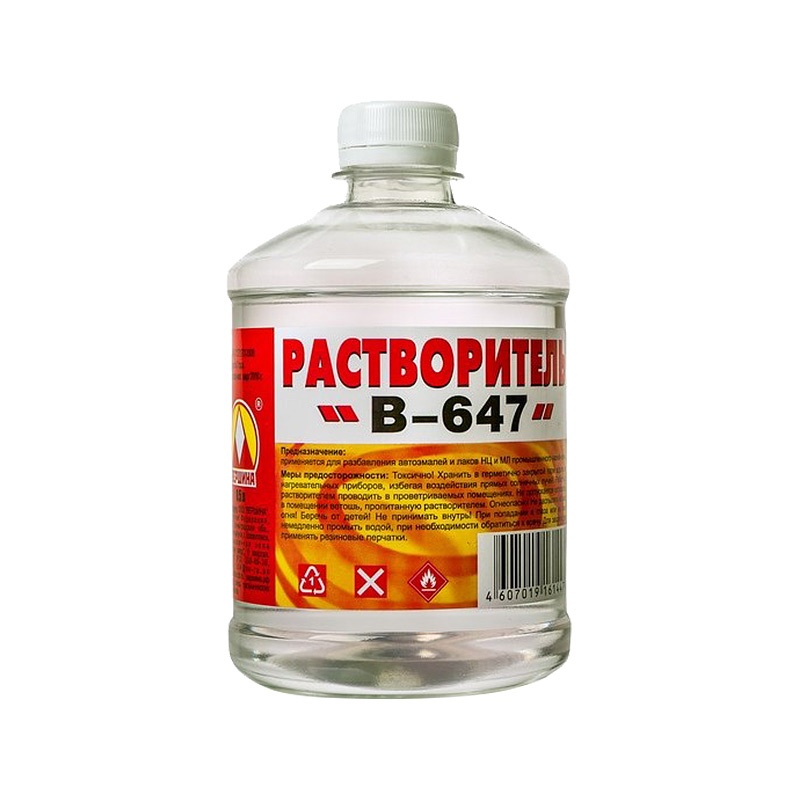 19846 Растворитель Вершина 647 (0,5 л) — изображение 1