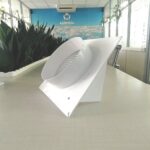 Выход стенной стальной 100 мм (RAL) c обратным клапаном — изображение 4