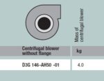 Вентилятор Ebmpapst D3G146-AH50-01 / D3G146AH5001 радиальный EC — изображение 4