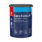 Краска для влажных помещений Tikkurila Euro Extra 20 С полуматовая (0,9 л)