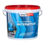 Краска интерьерная Pufas Decoself белая, морозостойкая (6,5 кг)