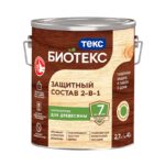 Антисептик Текс Bioteks состав 2в1 бесцветный (2,7 л)