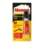 Клей 88 Момент особопрочный туба на блистер-карте (30 мл)
