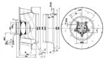 Вентилятор R4E355-AK05-05 / R4E355AK0505 центробежный Ebmpapst — изображение 2