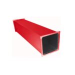 Воздуховод окрашенный 200×100 (Красный)