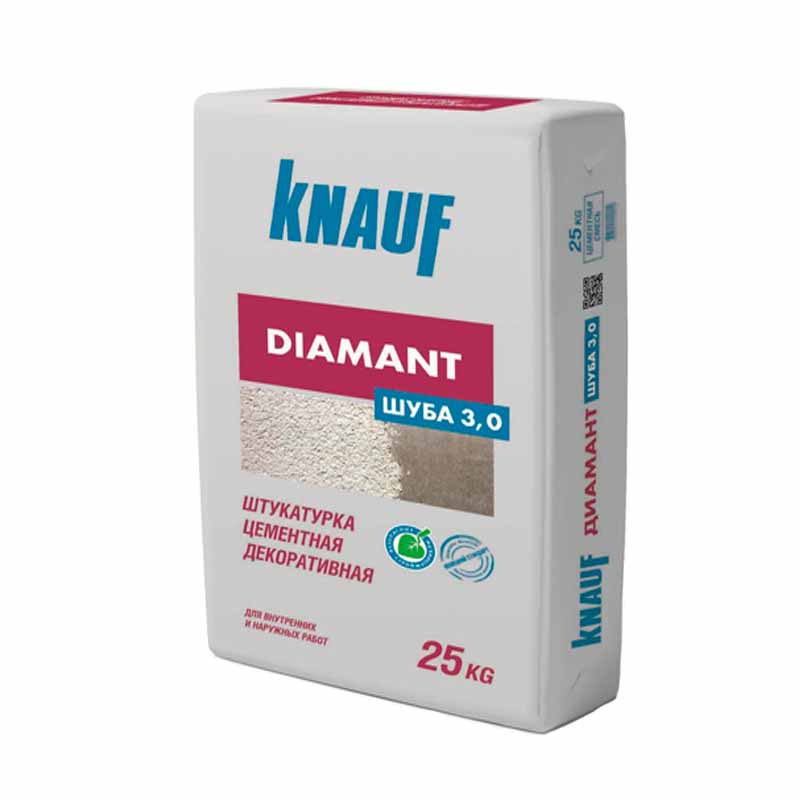 37519 Штукатурка декоративная Knauf Diamant шуба 3 мм, 25 кг — изображение 1