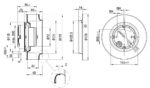 Вентилятор Ebmpapst R3G175-AF25-02 / R3G175AF2502 радиальный EC — изображение 2
