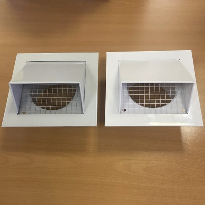 Выход стенной стальной 125 мм (RAL) — изображение 5