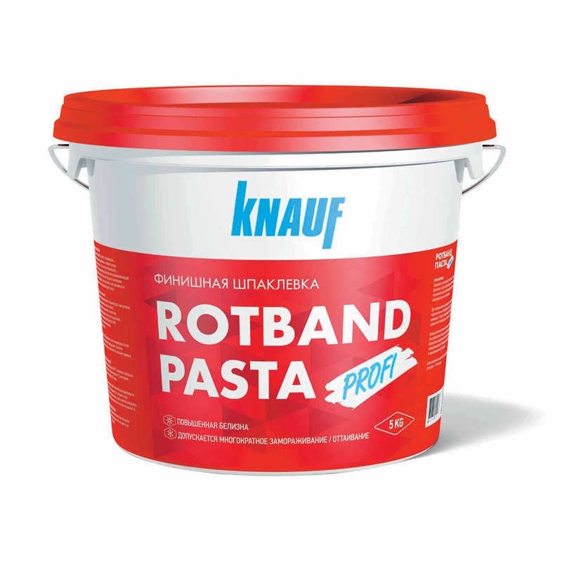 6493 Шпаклевка Knauf Rotband Pasta Profi готовая (5 кг) — изображение 1