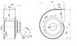 Вентилятор Ebmpapst G3G225-AL36-81 / G3G225AL3681 радиальный EC — изображение 2