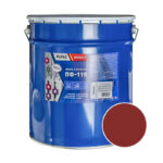 Эмаль Pufas Decoself ПФ-115 красно-коричневая (25 кг)