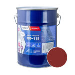 Эмаль Pufas Decoself ПФ-115 красно-коричневая (5 кг)