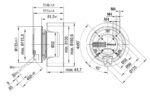 Вентилятор Ebmpapst R3G160-AC50-01 / R3G160AC5001 радиальный EC — изображение 2