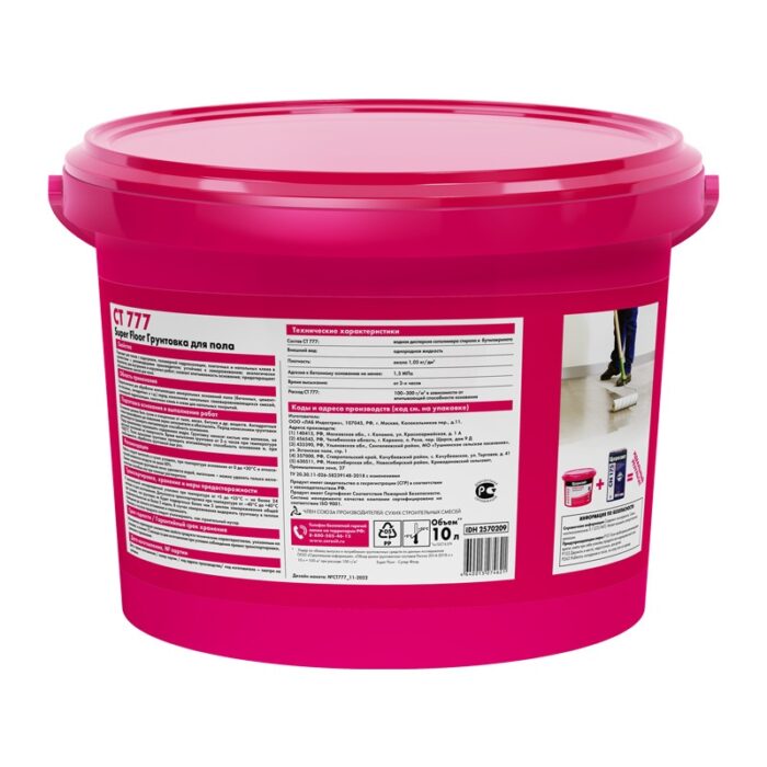 Грунт Super Floor Церезит CT 777 (10 л) — изображение 2
