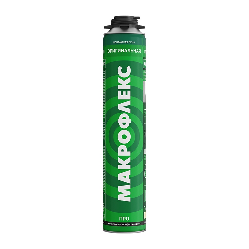 96710 Пена монтажная Makroflex Original Pro, летняя (0,75 л) — изображение 1