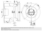 Вентилятор Ebmpapst R3G280-AC66-30 / R3G280AC6630 радиальный EC — изображение 2