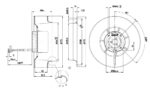Вентилятор Ebmpapst R1G175-AB41-02 / R1G175AB4102 радиальный EC — изображение 2