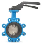 Дисковый затвор 3600 Ду50 FAF с рукояткой 3600050