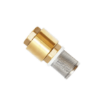 Клапан обратный UNIPUMP с сеткой (1", сетка - нерж., толкатель - пластик)