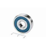 Подшипник 6200 2RS (6-180200 С17) 10*30*9мм ГПЗ/СПЗ-4