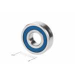 Подшипник 619/7 2RS (1000097, 697) 7*17*5мм