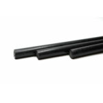 Полиацеталь стержень Ф 25 мм ПОМ-С (1000 мм, 0,8 кг) чёрный HIMPT — изображение 3