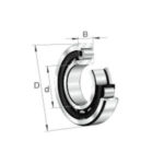 Подшипник 42210 КМ (NJ 210) 50*90*20мм — изображение 5