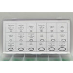 Набор колец резиновых уплотнительных O-Ring NBR70 Дюйм. (GREEN) 270шт HIMPT — изображение 2