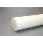 Полиацеталь стержень Ф 90 мм ПОМ-С (1000 мм, 9,9 кг) белый HIMPT