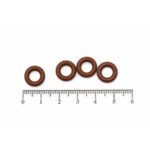 Кольцо 006.02-2.62 (1/4"-3/32") фторкаучук FKM75 HIMPT — изображение 2