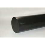 Полиацеталь стержень Ф100 мм ПОМ-С (1000 мм, 12,3 кг) чёрный HIMPT