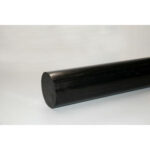 Полиацеталь стержень Ф 70 мм ПОМ-С (1000 мм, 6,0 кг) чёрный HIMPT ШТ