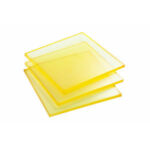 Полиуретан листовой 20 мм (500х500 мм, 5.8 кг, жёлтый) HIMPT — изображение 3