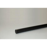 Полиацеталь стержень Ф 25 мм ПОМ-С (1000 мм, 0,8 кг) чёрный HIMPT
