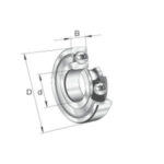Подшипник SKF 6305 ZZ (80305) 25*62*17мм — изображение 2